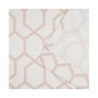 Hexa Geometric Print Hidden Tab Top Curtain Panel Pair, 54" X 84"
