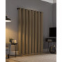 Channing Grid Texture Blackout Grommet Curtain Panel, 63" x 50"