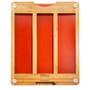 Bamboo Cutting Board & Flexible Food Mats Set