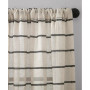 Twill Stripe Anti-Dust Curtain Panel, 52" x 63"