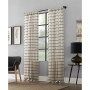 Twill Stripe Anti-Dust Curtain Panel, 52" x 63"