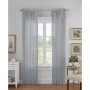 Jolie 52" x 84" Crushed Semi-Sheer Curtain Panel