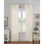 Jolie 52" x 84" Crushed Semi-Sheer Curtain Panel