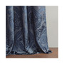 1-PC Total Blackout Grommet Top Curtain Panel, Navy - 108" Panel