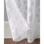 Yvette 52" x 63" Trellis Jacquard Sheer Curtain Panel