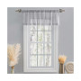 Stripe Lace Rod Pocket Curtain Valance 54"W x 15"L