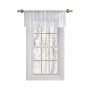 Stripe Lace Rod Pocket Curtain Valance 54"W x 15"L