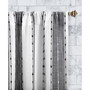 Slub Texture Stripe Cafe Curtain Pair, 52" x 24"