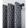 Verve 52" x 95" Mosaic Print Blackout Curtain Panel