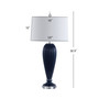 Delphine Glass/Crystal LED Table Lamp