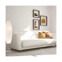 Diploma Chrome Floor Lamp With Paper Shade (2-Pack)