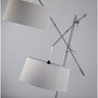 Manhattan Two-Arm Arc Floor Lamp