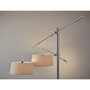 Manhattan Two-Arm Arc Floor Lamp
