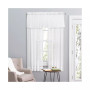 Sea Glass Flounce Valance Curtain 84"W x 15"L