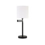 Moby Swing Arm Table Lamp with Drum Shade