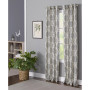 Zia 50" x 95" Medallion Print Window Panel