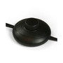 Frieda Blackened Lamp with Glass Shade
