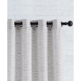 Sierra Textured Light Filtering Grommet Window Curtain Panel Pair with Tiebacks, 52" x 84"