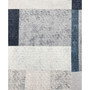 Blockade Geometric Blocks Semi-Sheer Grommet Curtain Panel, 40" x 63"