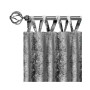 Harper Criss Cross Window Curtain Panel, 50x84