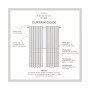 Curtains Demi Light Filtering Hidden Tab Top Curtain Panel Pair, 54" x 84", Set of 2
