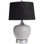 Rory Silver-Tone Beaded Table Lamp