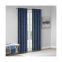 Colt Room Darkening /Back Tab Window Panel Pair, Navy - 37x63"