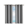 Milton Thermal Woven Room Darkening Grommet Window Curtain Panel Pair, Dusty Collection