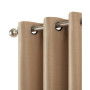 Milton Thermal Woven Room Darkening Grommet Window Curtain Panel Pair, Dusty Collection