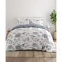 Home Collection Premium Molly Botanicals Reversible Comforter Set, Full/Queen