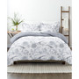 Home Collection Premium Molly Botanicals Reversible Comforter Set, Full/Queen