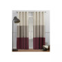 Curtains Chateau Striped Grommet Top Curtain Panel Pair, 54" x 63"