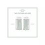 Curtains Chateau Striped Grommet Top Curtain Panel Pair, 54" x 63"