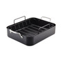 Hard-Anodized Roaster & Rack Set