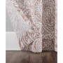 Paisley Waffle Weave Cotton Blend Curtain Collection