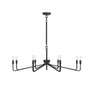 Salem 8-Light Chandelier in Forged Iron