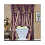 Ombre Window Curtain Panel, 50x63