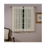 Isabella Lace Back Tab Curtain Pair w/Pleated Front 52"W x 54"L