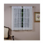 Isabella Lace Back Tab Curtain Pair w/Pleated Front 52"W x 54"L