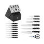 Solution Self-Sharpening Knife Block Set, 16 Piece