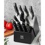 Solution Self-Sharpening Knife Block Set, 16 Piece