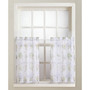 Eve's Garden 54" x 24" Pair of Tier Curtains