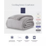 Cooling Jersey Down-Alternative Comforter, Twin