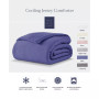 Cooling Jersey Down-Alternative Comforter, Twin