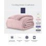 Cooling Jersey Down-Alternative Comforter, Twin