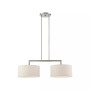 Meridian 2 Lights Linear Chandelier