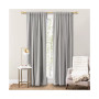 Grand Pointe Rod Pocket Curtain Panel w/Back Tabs 54"W x 63"L