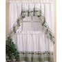 Cottage Ivy 24" Window Tier & Swag Valance Set