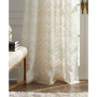 Simone Print Burnout 84" x 50" Panels, Set of 2