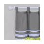 Dakota Window Curtain Tier Pair and Valance Set, 58x24